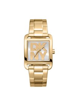 DKNY - City Maxi Analog Silver Square Dial Womens Watch - DK1L001M0045
