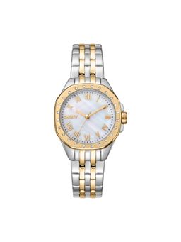 DKNY - Brooklyn Mini Analog White Round Dial Womens Watch - DK1L013M0085