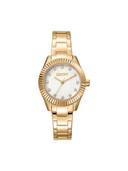 DKNY - Chambers Glitz Analog Silver Round Dial Womens Watch - DK1L017M0055