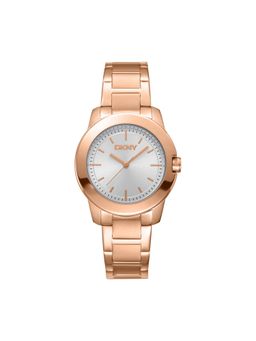 DKNY - Park Ave Midi Analog Silver Round Dial Womens Watch - DK1L020M0055