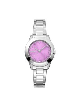 DKNY - Park Ave Logo Analog Pink Round Dial Womens Watch - DK1L021M0045