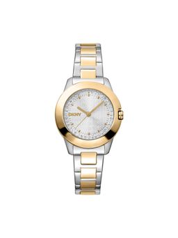 DKNY - Park Ave Logo Analog Silver Round Dial Womens Watch - DK1L021M0075