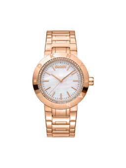 DKNY - Eastside Logo Analog White Round Dial Womens Watch - DK1L023M0045