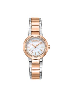 DKNY - Eastside Mini Analog White Round Dial Womens Watch - DK1L024M0175