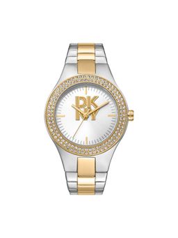 DKNY - DK1L025 Analog Silver Round Dial Womens Watch - DK1L025M0075