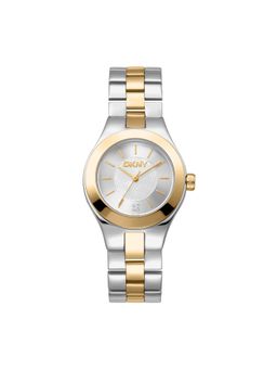 DKNY - Parsons Midi Analog Silver Round Dial Womens Watch - DK1L026M0065