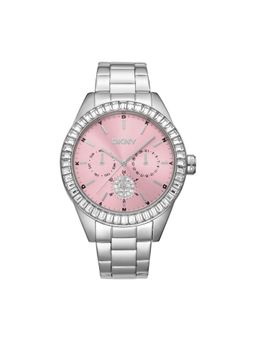 DKNY - Nolita Multi Glitz Multifunction Rose Gold Round Dial Womens Watch - DK1L027M0025