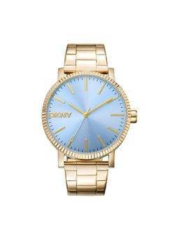 DKNY - Soho Maxi Analog Light Blue Round Dial Womens Watch - DK1L034M0055