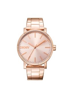 DKNY - Soho Maxi Analog Rose Gold Round Dial Womens Watch - DK1L034M0065