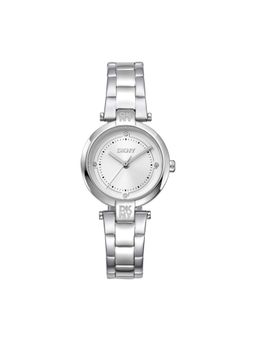 DKNY - Essential Mini Analog Silver Round Dial Womens Watch - DK1L043M0045
