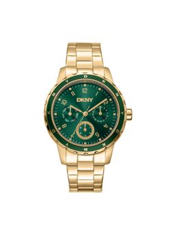 DKNY - Park Ave Multi Multifunction Green Round Dial Womens Watch - DK1L054M0055