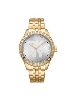 DKNY - Parsons Glitz Analog Silver Round Dial Womens Watch - DK1L059M0055