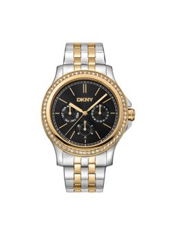 DKNY - Nolita Multi Glitz Multifunction Black Round Dial Womens Watch - DK1L064M0085