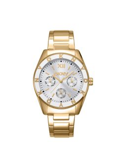 DKNY - Chambers Multi Sport Multifunction Silver Round Dial Womens Watch - DK1L073M0025