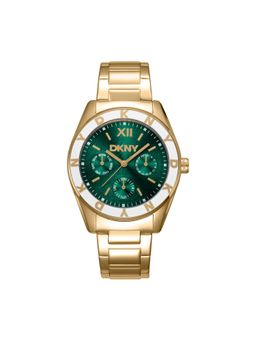 DKNY - Chambers Multi Sport Multifunction Green Round Dial Womens Watch - DK1L073M0035