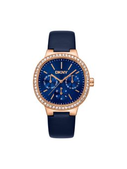 DKNY - Evening Multifunction Blue Round Dial Womens Watch - DK1L084L0035