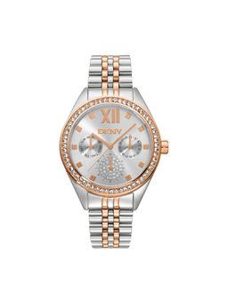 DKNY - DK1L098 Multifunction Silver Round Dial Womens Watch - DK1L098M0105