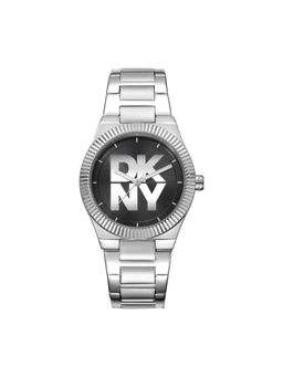 DKNY - Logo Analog Black Round Dial Womens Watch - DK1L102M0025