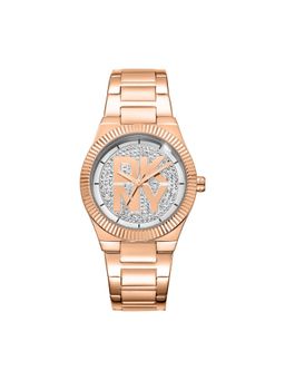 DKNY - Logo Analog Silver Round Dial Womens Watch - DK1L102M0235