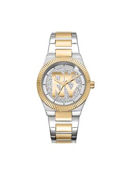 DKNY - Logo Analog Silver Round Dial Womens Watch - DK1L102M0245