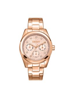 DKNY - DK1L109 Multifunction Rose Gold Round Dial Womens Watch - DK1L109M0055