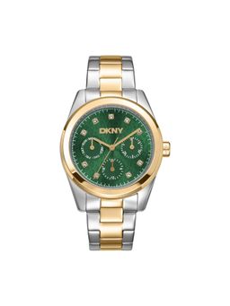 DKNY - DK1L109 Multifunction Green Round Dial Womens Watch - DK1L109M0075