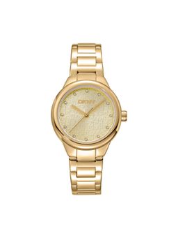 DKNY - Everyday Analog Champagne Round Dial Womens Watch - DK1L110M0055