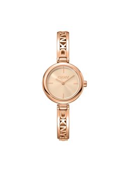 DKNY - Logo Analog Rose Gold Round Dial Womens Watch - DK1L115M0055