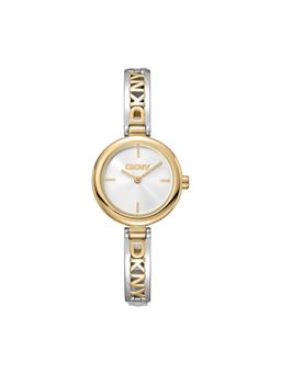 DKNY - Logo Analog Silver Round Dial Womens Watch - DK1L115M0065