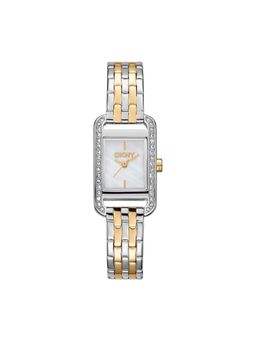 DKNY - DK1L117 Analog White Rectangle Dial Womens Watch - DK1L117M0065