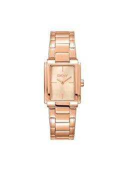 DKNY - Everyday Analog Rose Gold Rectangle Dial Womens Watch - DK1L121M0075