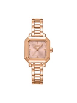 DKNY - Urban Analog Rose Gold Rectangle Dial Womens Watch - DK1L124M0055