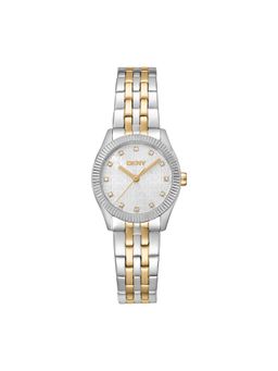 DKNY - Logo Analog Grey Round Dial Womens Watch - DK1L126M0075
