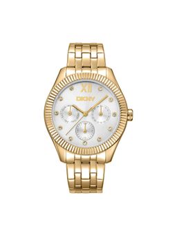 DKNY - Everyday Multifunction Silver Round Dial Womens Watch - DK1L128M0065