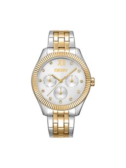 DKNY - Everyday Multifunction Silver Round Dial Womens Watch - DK1L128M0085