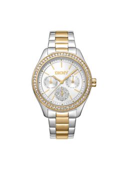 DKNY - Evening Multifunction Silver Round Dial Womens Watch - DK1L129M0075