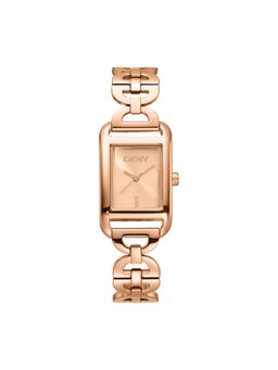 DKNY - DK1L142 Analog Rose Gold Rectangle Dial Womens Watch - DK1L142M0245