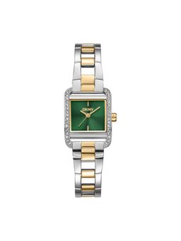 DKNY - DK1L143 Analog Green Square Dial Womens Watch - DK1L143M0065