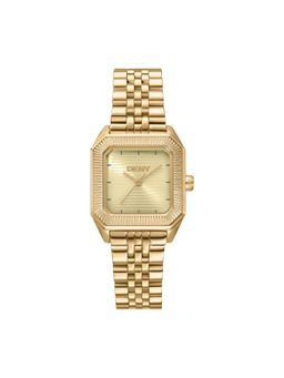 DKNY - DK1L154 Analog Gold Square Dial Womens Watch - DK1L154M0065