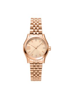 DKNY - DK1L156 Analog Rose Gold Round Dial Womens Watch - DK1L156M0075