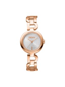 DKNY - DK1L162 Analog Silver Round Dial Womens Watch - DK1L162M0055
