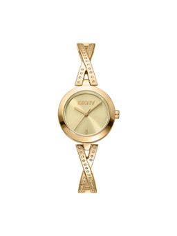 DKNY - DK1L170 Analog Gold Round Dial Womens Watch - DK1L170M0225