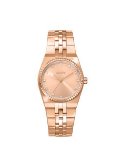 DKNY - DK1L177 Analog Rose Gold Round Dial Womens Watch - DK1L177M0045