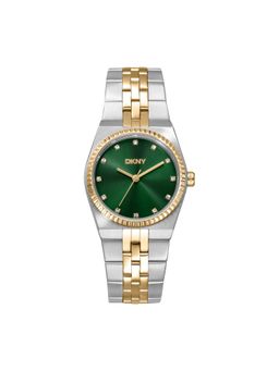 DKNY - DK1L177 Analog Green Round Dial Womens Watch - DK1L177M0065