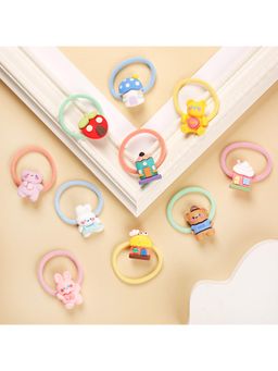 Kicks and Crawl - Multi-Color Little Kiddie Rubber Bands (Pack of 10)