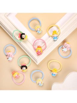 Kicks and Crawl - Multi-Color Fairytale Love Rubber Bands (Pack of 10)