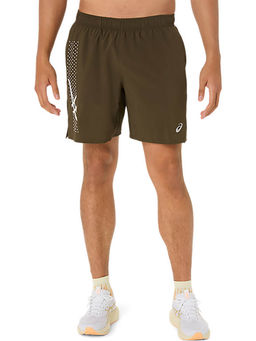 ASICS - Mens Olive Stone Icon 7In Shorts