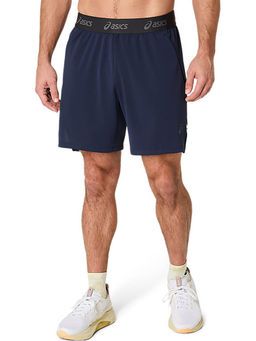 ASICS - Mens Midnight Actibreeze Vented Knit 7In Shorts