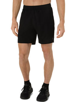 ASICS - Mens Performance Black Dry Knit 7In Shorts