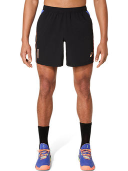 ASICS - Mens Performance Black Cobalt Padel Court 7In Shorts